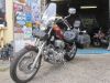 Yamaha XV 1100 Virago s již vystavenou SPZ