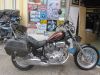 Motorka Yamaha XV 750 Virago s již vystavenou SPZ